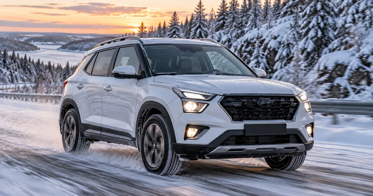 Зимние шины на Hyundai Creta