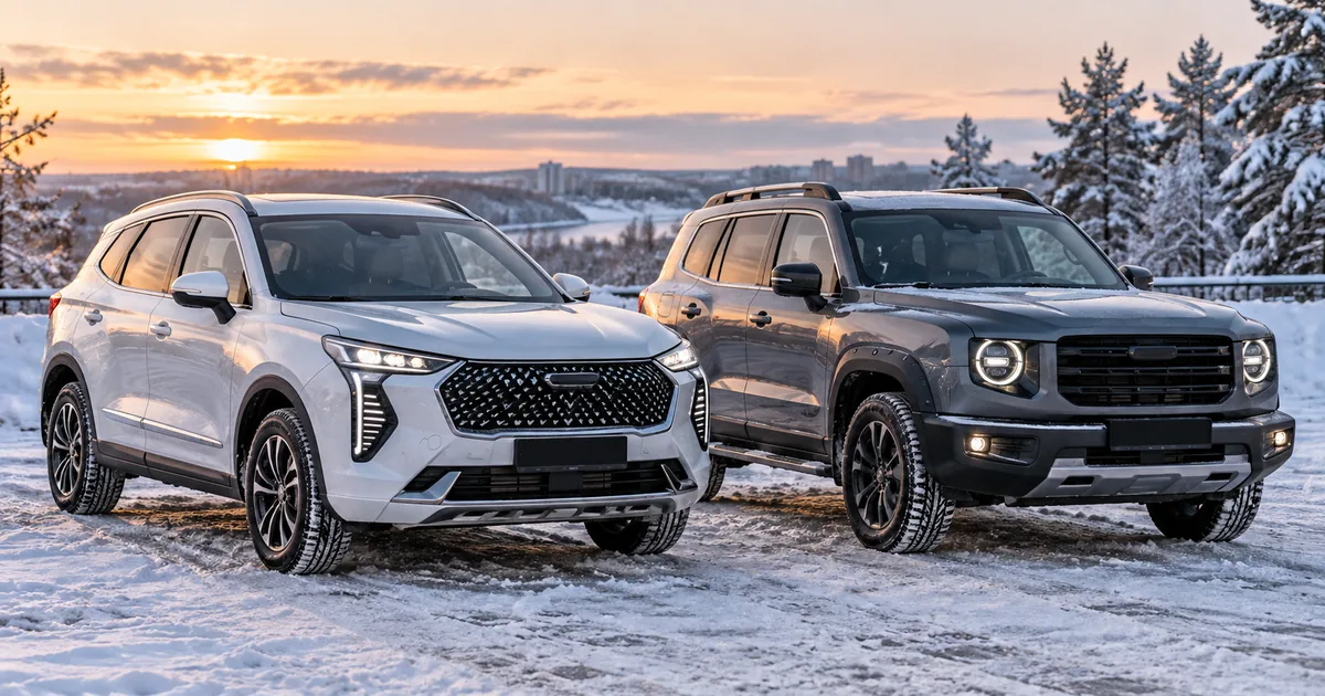Зимние шины на Haval Jolion и Dargo