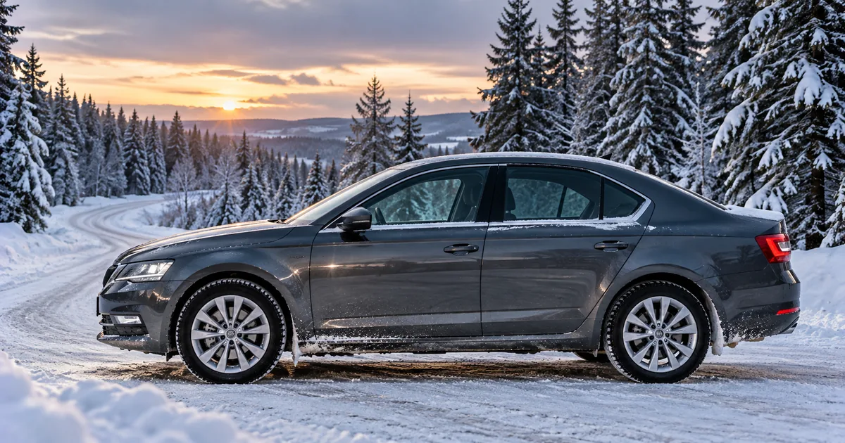 Зимние шины на Skoda Octavia A5, A7 и A8