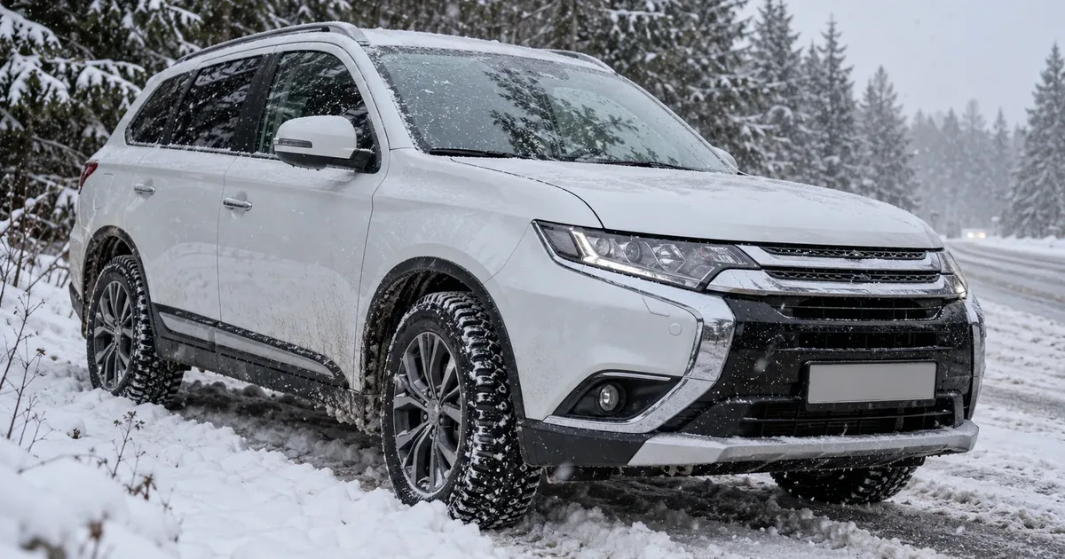 Зимние шины на Mitsubishi Outlander