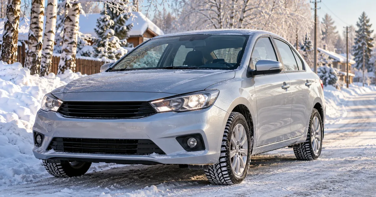 Зимние шины на Volkswagen Polo седан и лифтбек