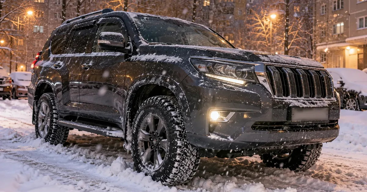 Зимние шины на Toyota Land Cruiser Prado